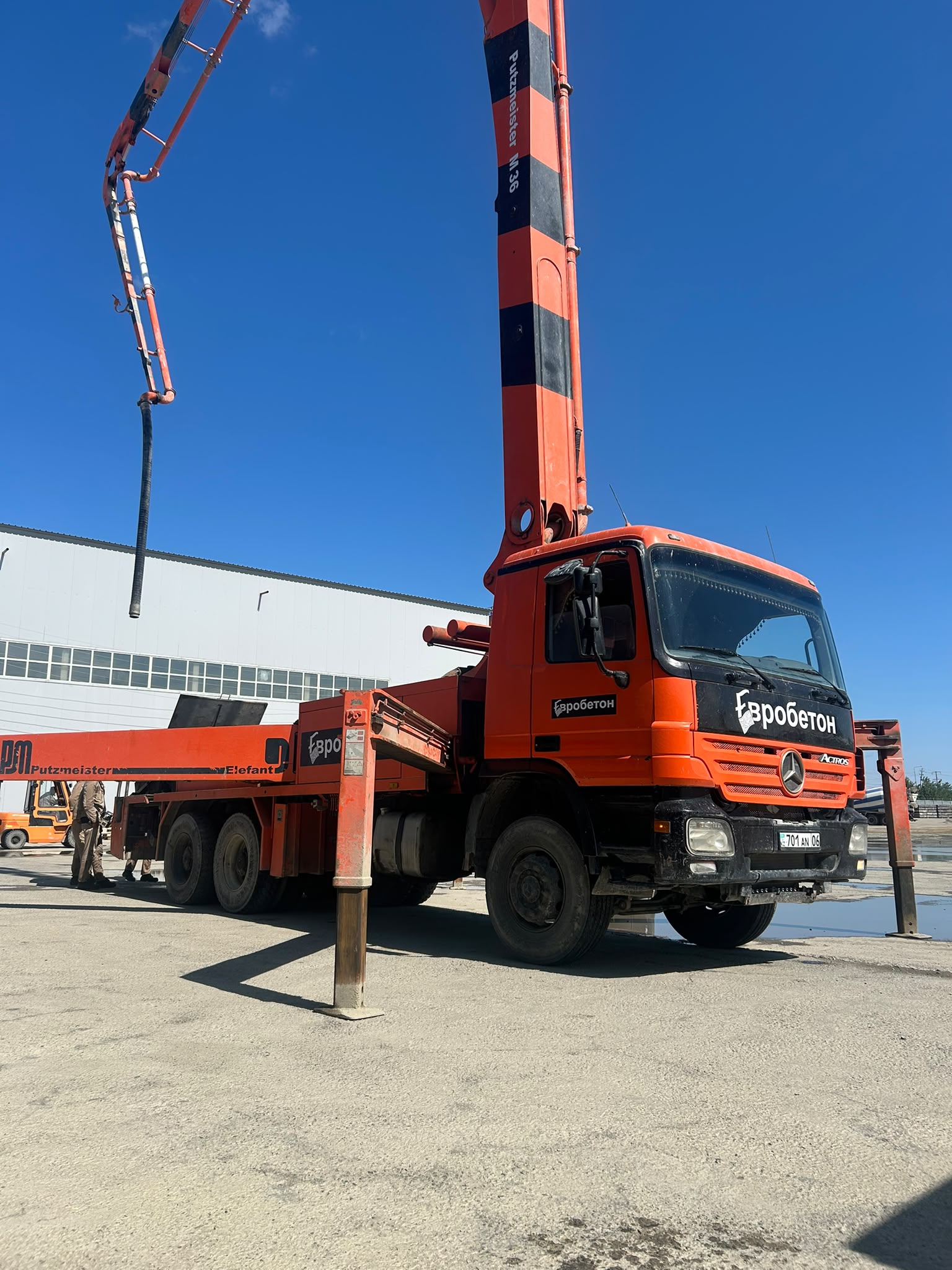 Beton Pompası Kiralama — Örnek İlan 1